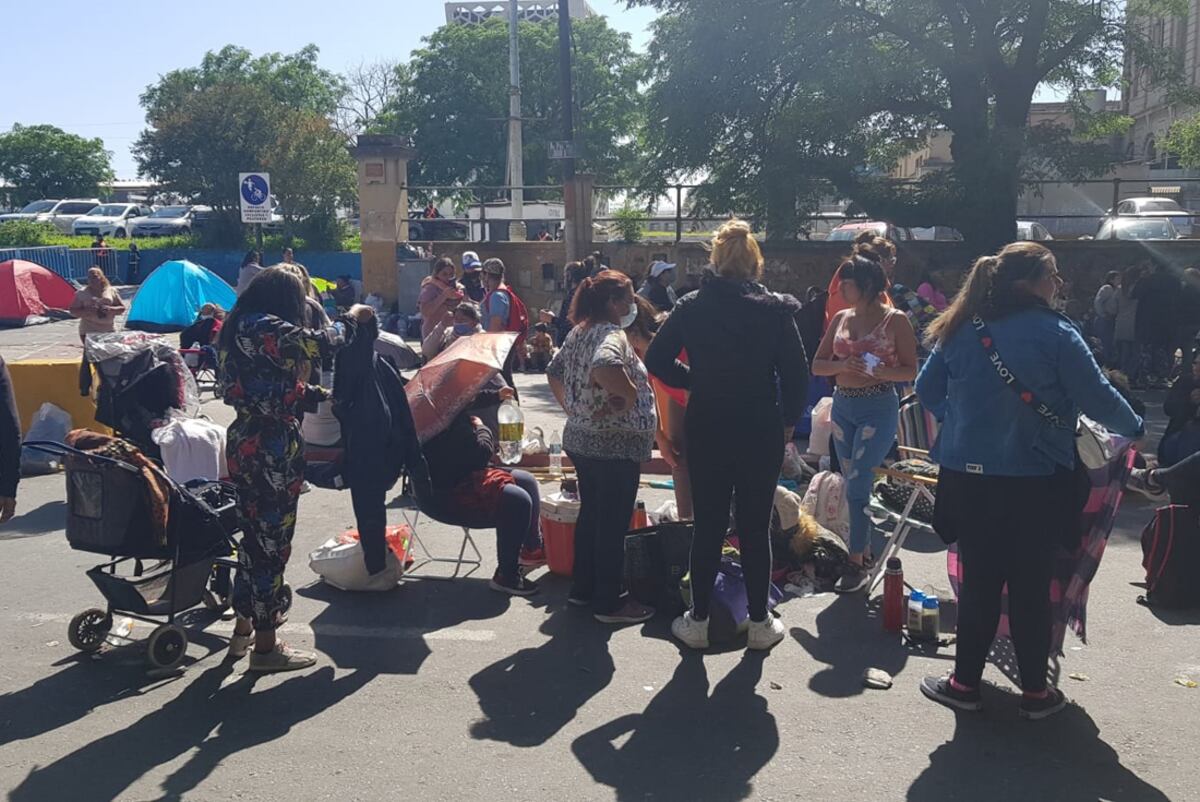 La protesta de las organizaciones sociales en Córdoba (Nicolás Bravo/LaVoz).