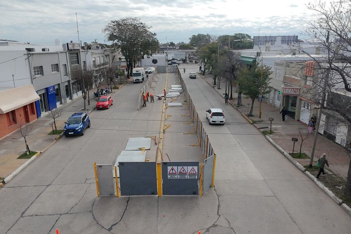 Comenzó la construcción del paso peatonal a nivel y bicisenda en altura