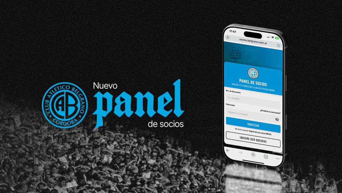 Belgrano se moderniza: así es el nuevo Panel de Socios, con los beneficios de Club La Voz