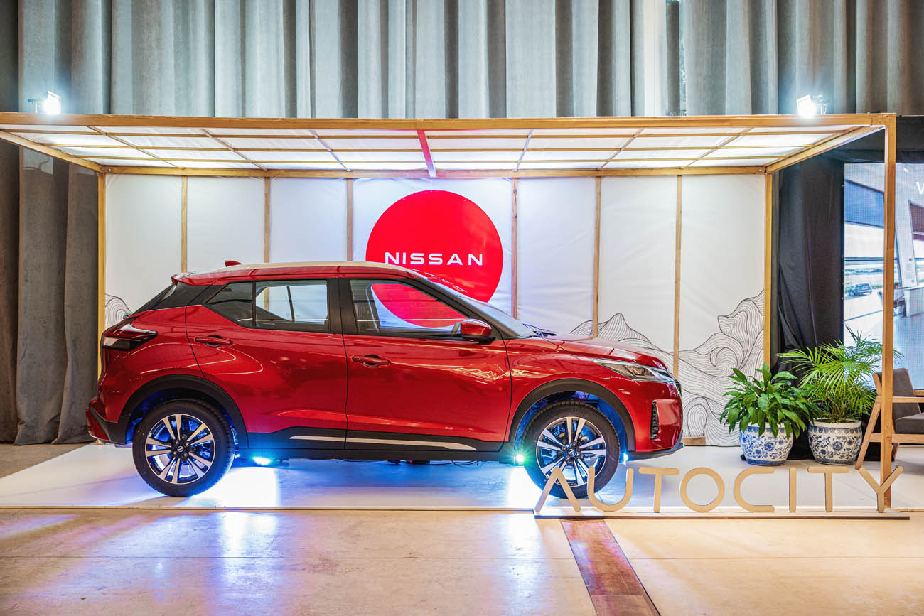 El Nissan Kicks Play, gran protagonista del stand por su diseño y tecnología.