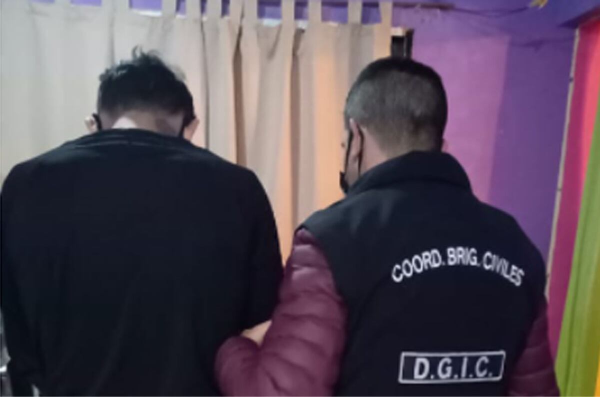 Uno de los detenidos. (Policía)
