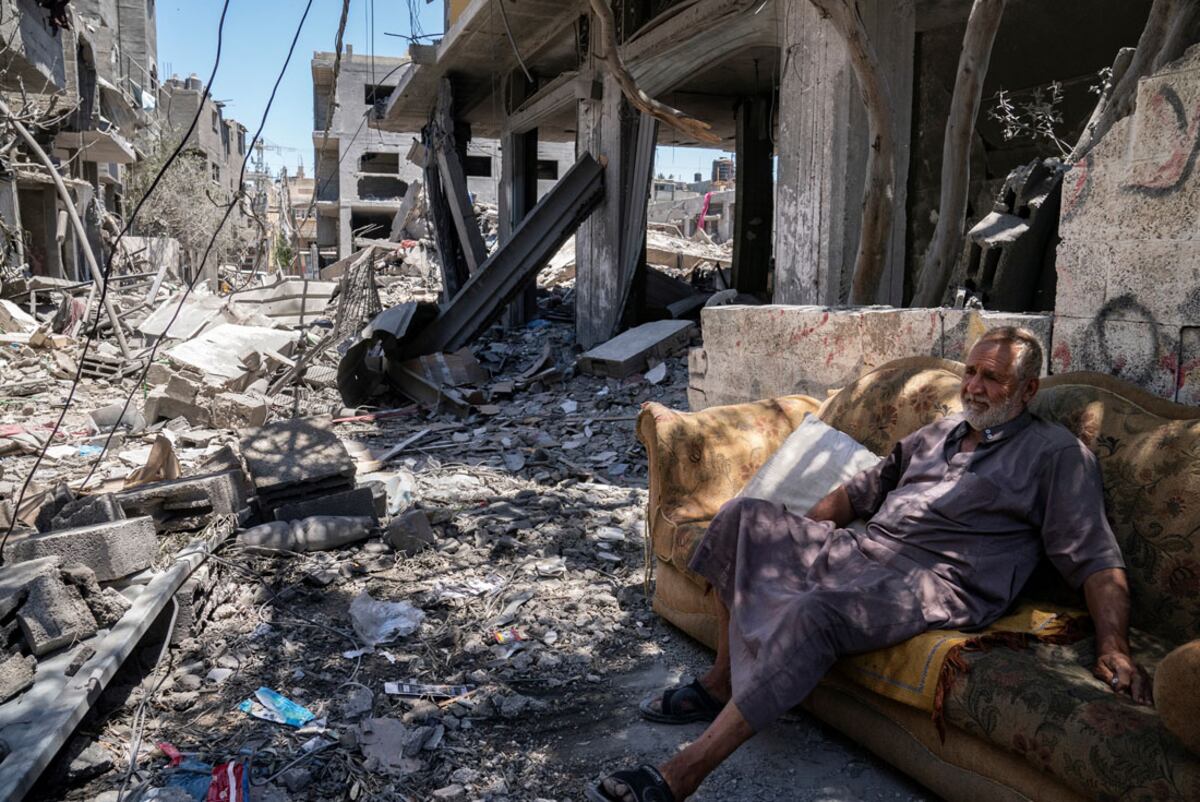Estados Unidos y la ONU buscan ayuda internacional para la dañada Gaza en los bombardeos. (AP)