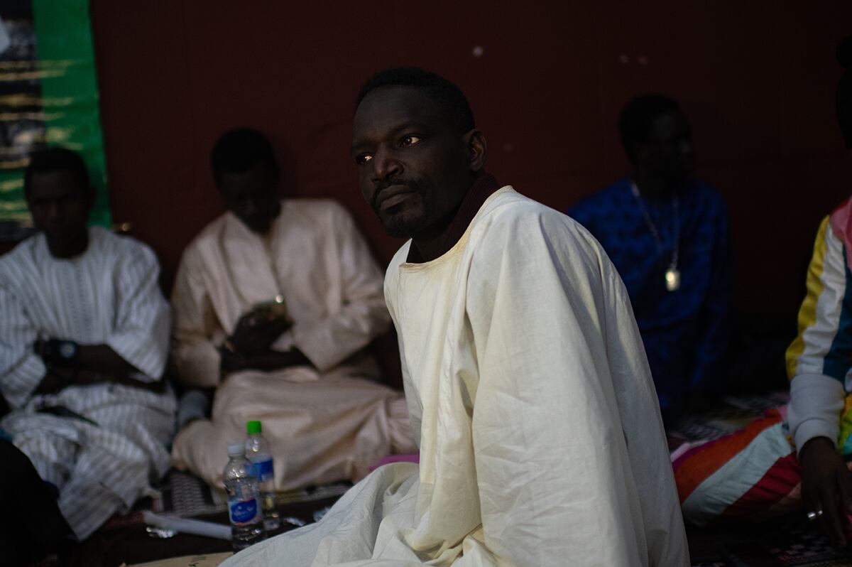 Fiesta del Gran Magal de Touba de la comunidad Senegalesa que vive en Córdoba. Foto: (Pedro Castillo / La Voz)