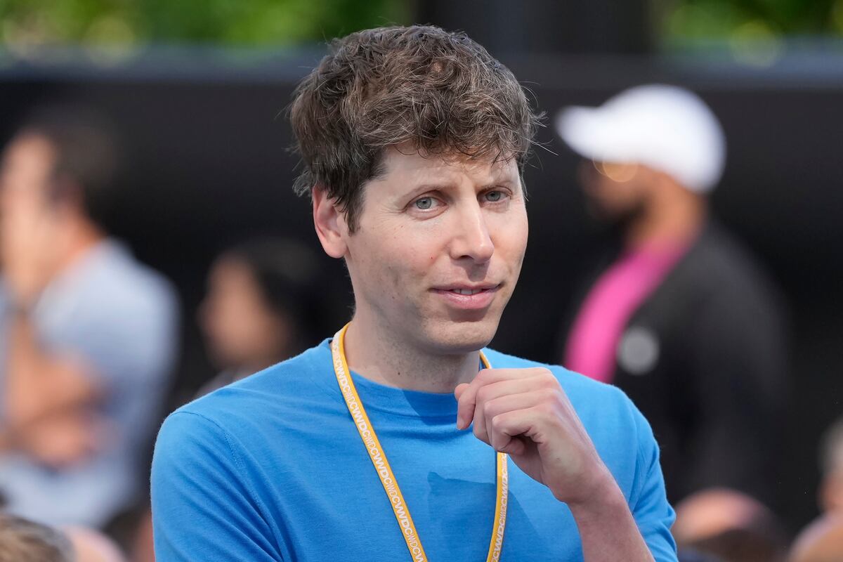 El CEO de OpenAI Sam Altman.