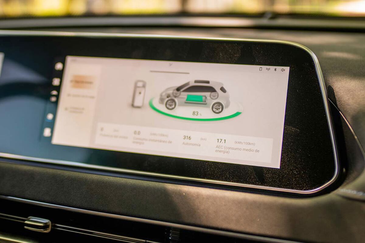 Admite carga rápida DC del 10 al 80% en sólo 40 minutos.