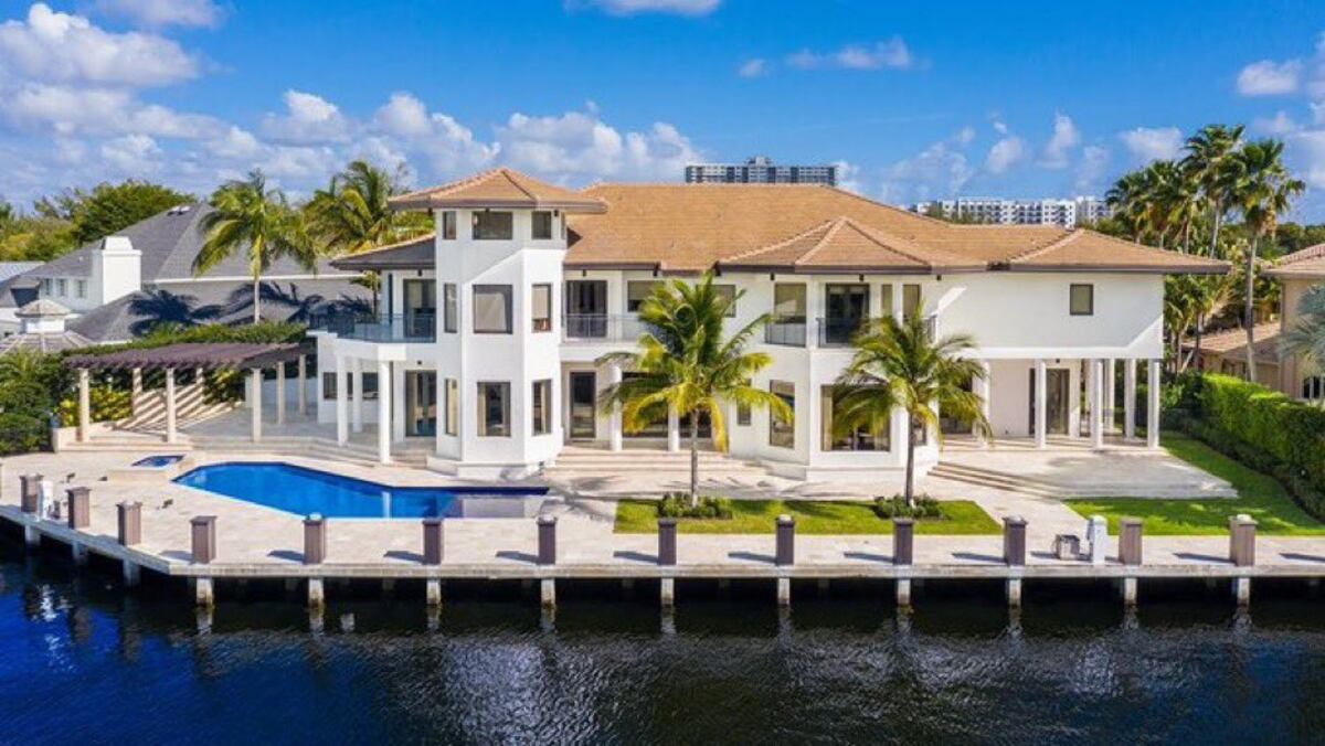 La mansión de Lionel Messi en Fort Lauderdale