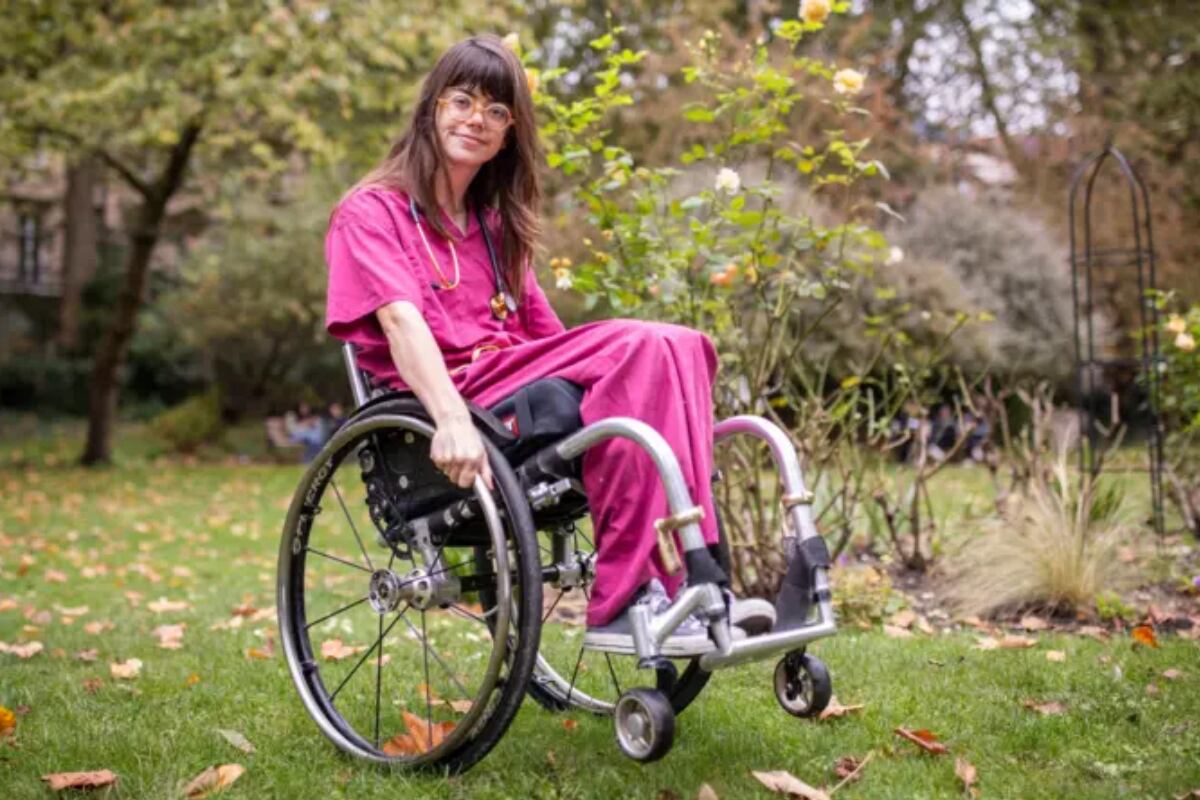 La vida de Grace Spence Green cambió de un momento para otro en 2018. (BBC)