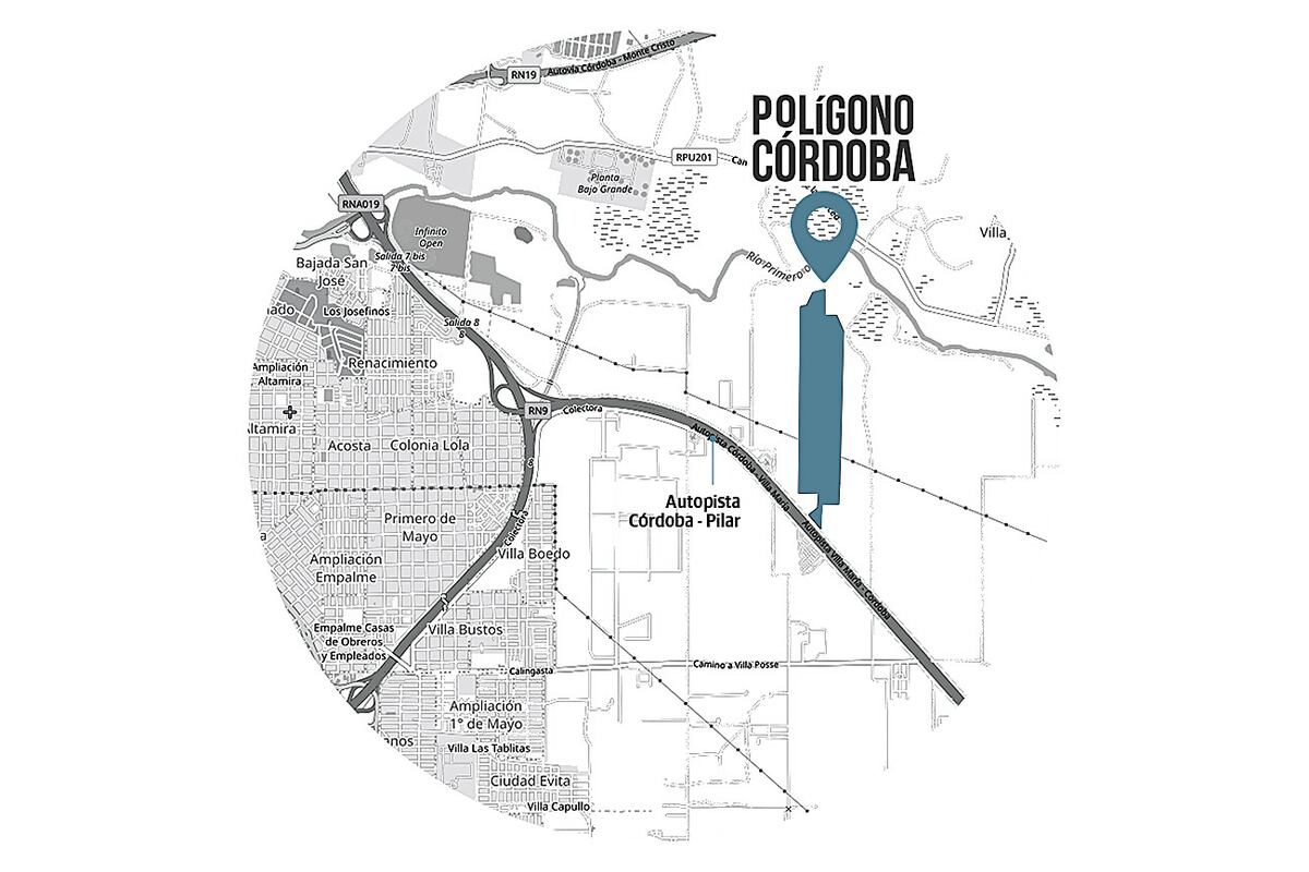 Polígono Córdoba se encuentra estratégicamente ubicado en una de las mejores zonas del área central de Argentina.