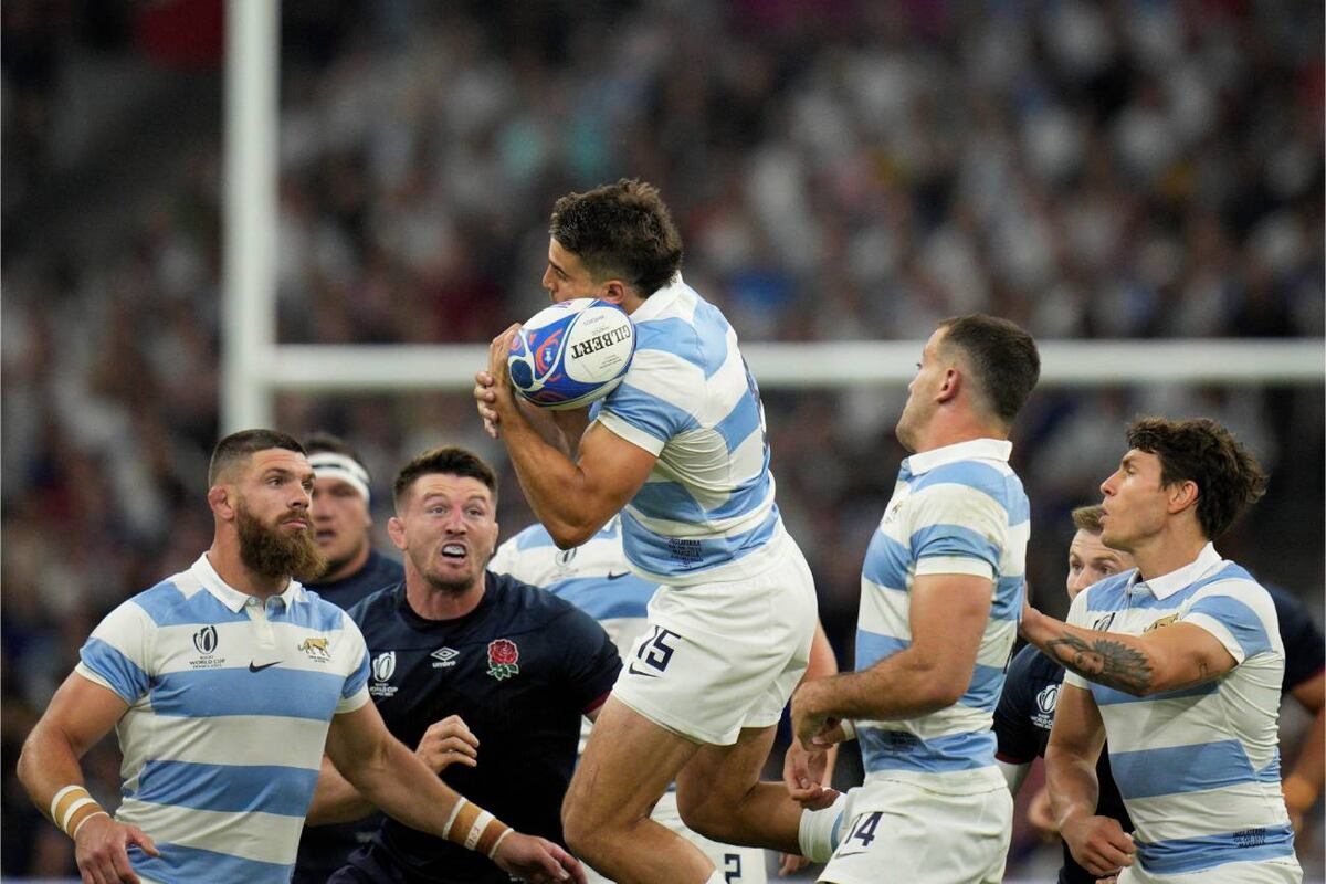 El cordobés Juan Cruz Mallía, titular este sábado frente a Gales por los cuartos de final del Mundial de Francia. (AP)