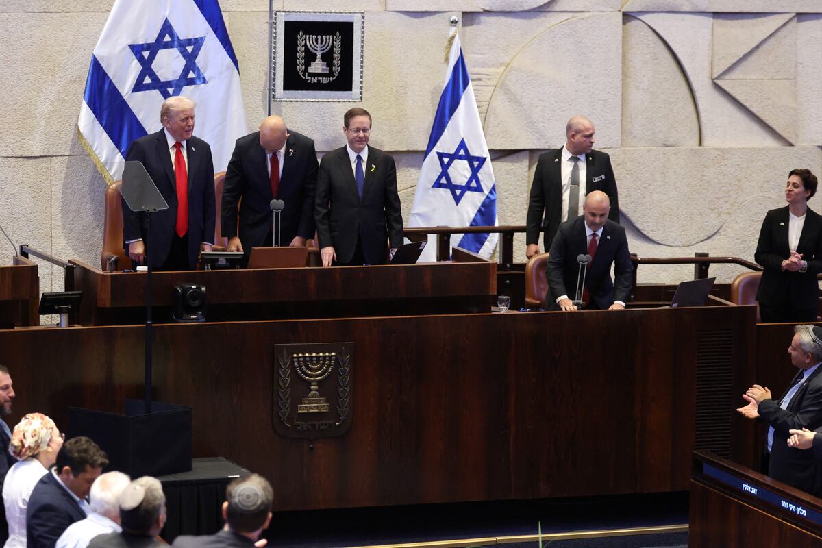 Franja de Gaza, comenzó la liberación de rehenes y Donald Trump ya está en Israel para hablar en el parlamento de Israel.