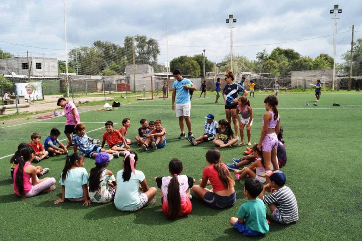 Escuelas de verano en la ciudad de Río Cuarto. (Prensa Gobierno de Córdoba)