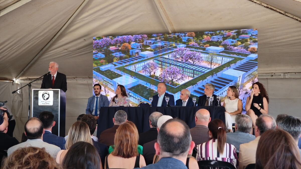 Acto por convenio para la Ciudad Judicial de Villa María (Municipio)