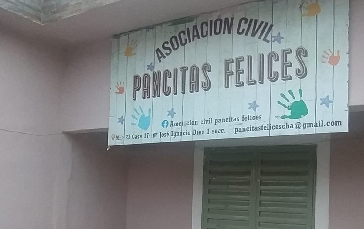 Córdoba. Comedor Pancitas Felices en José Ignacio Díaz.