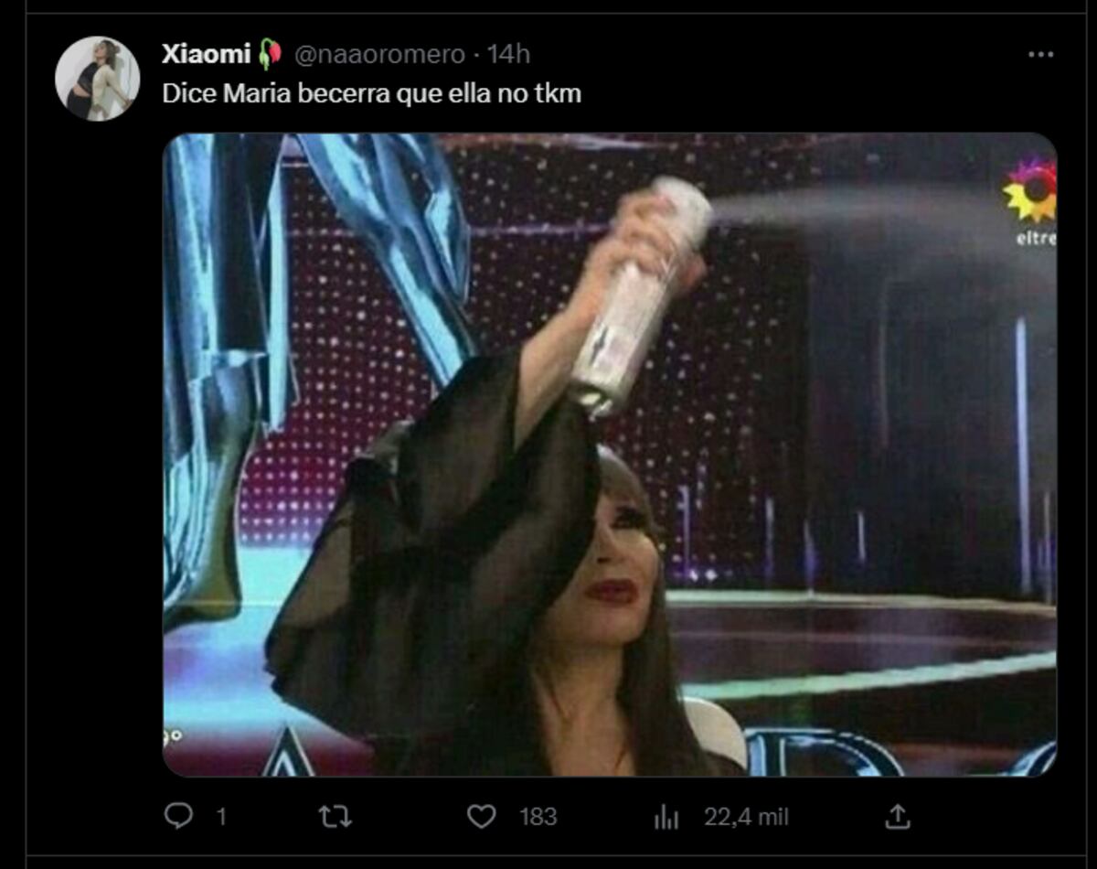 Fede Bal "encaró" a María Becerra y los internautas lo frenaron