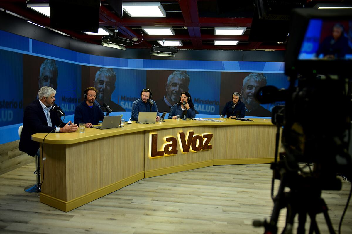 La Voz en Vivo. Ricardo Pieckenstainer, MInistro de Salud de Córdoba. (Nicolás Bravo / La Voz)