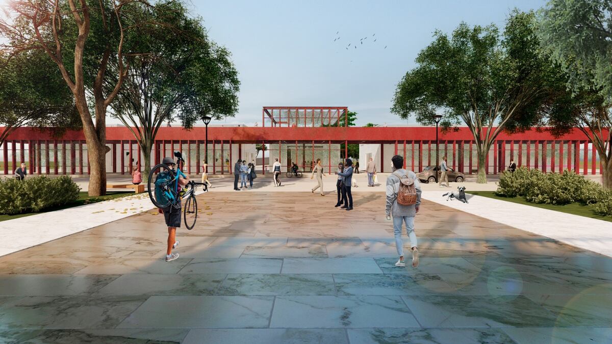 El proyecto de tesis es un masterplan para la zona de barrio Argüello, en el noroeste de la ciudad de Córdoba. Abarca la estación de trenes, el campus de la Universidad Blas Pascal y el club Atalaya (Renders UBP).