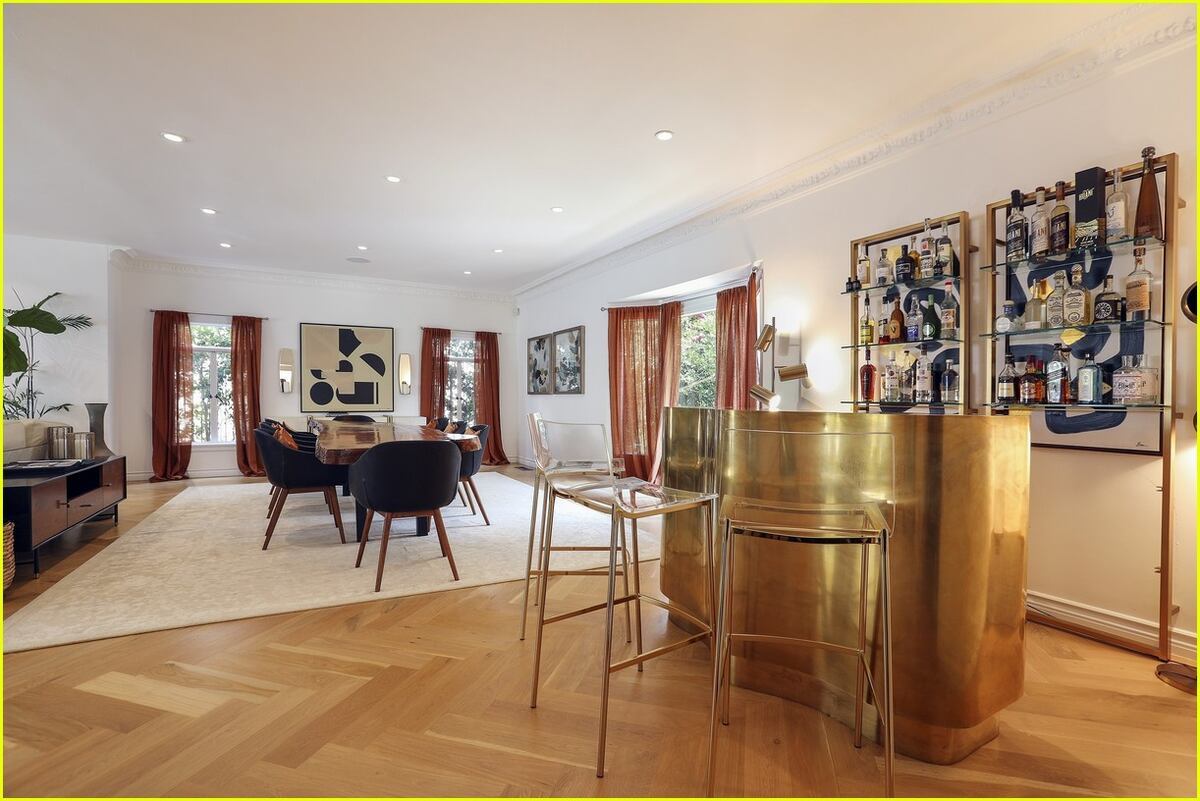 La mansión millonaria de Leonardo DiCaprio. Foto: JustJared.com