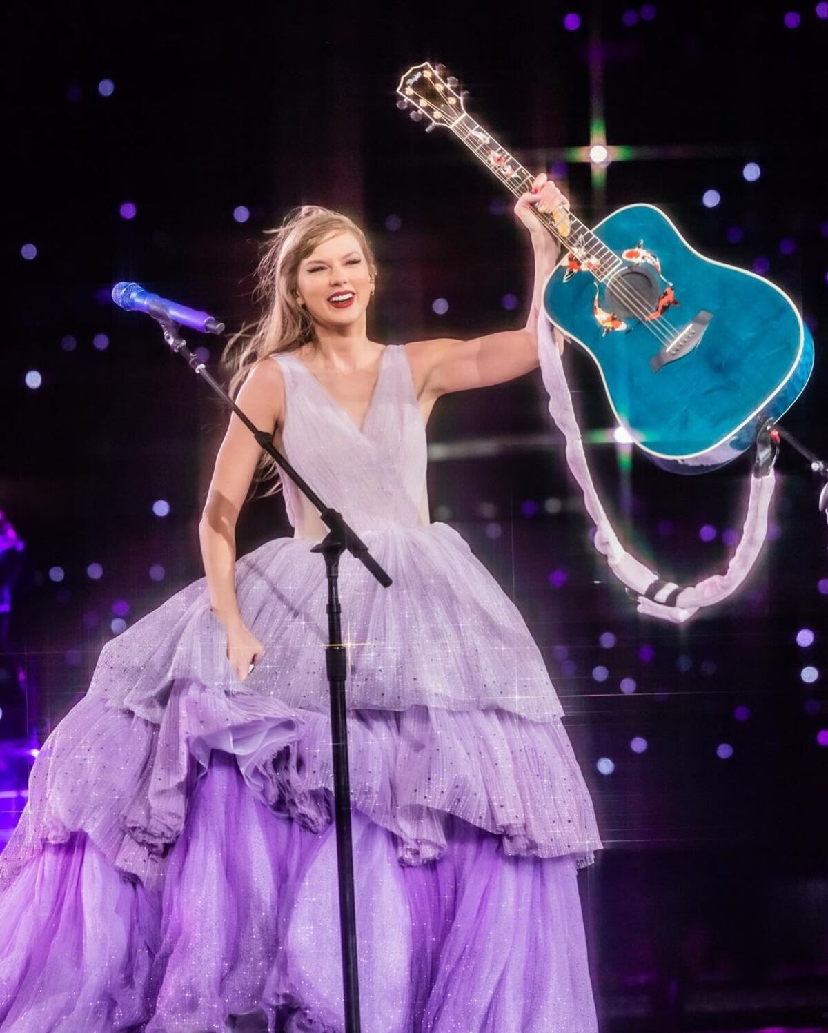 Taylor Swift en la primer noche de The Eras Tour en Argentina. (Foto: DF Entertainment)