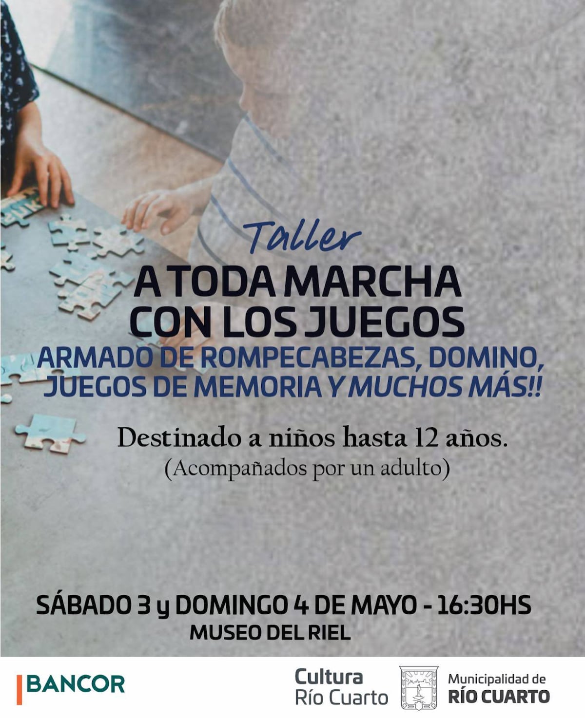 Actividades para realizar el fin de semana y alejar a los chicos de las pantallas.