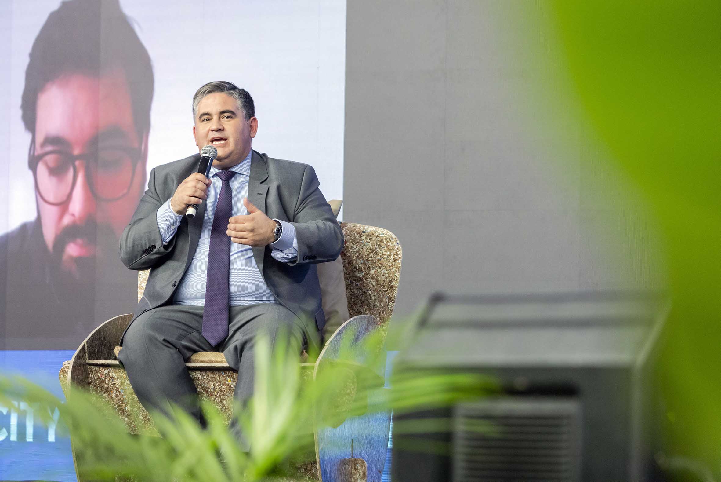 Enzo Cravero, presidente del Ente Biocórdoba, organizador de la Cumbre Mundial de Economía Circular. (Foto: Municipalidad de Córdoba)