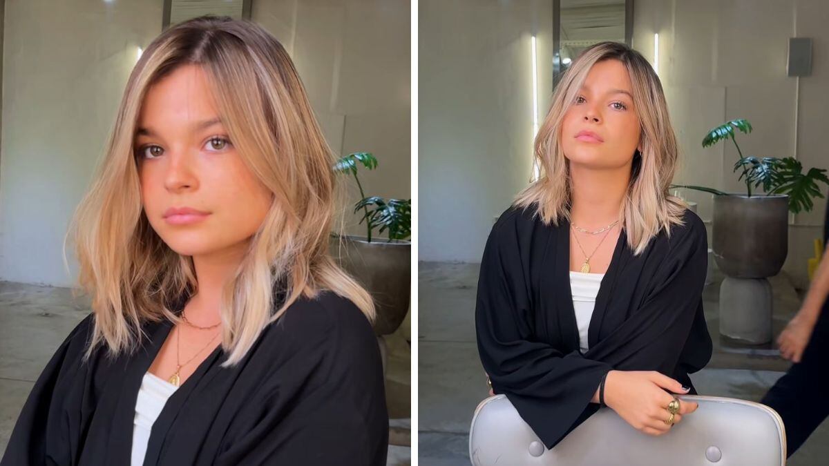 Muna Pauls cambió de look radicalmente.