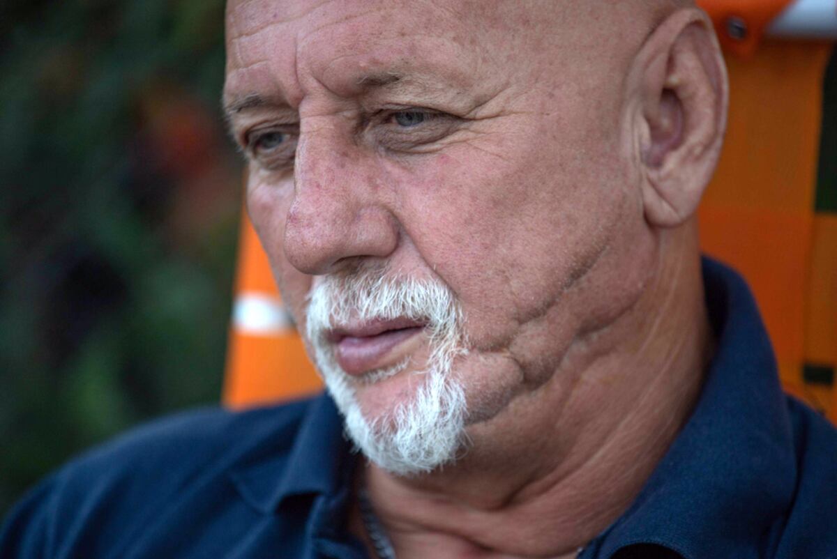"El Polaco" Buffarini, a 40 años de la guerra en Malvinas. (La Voz)