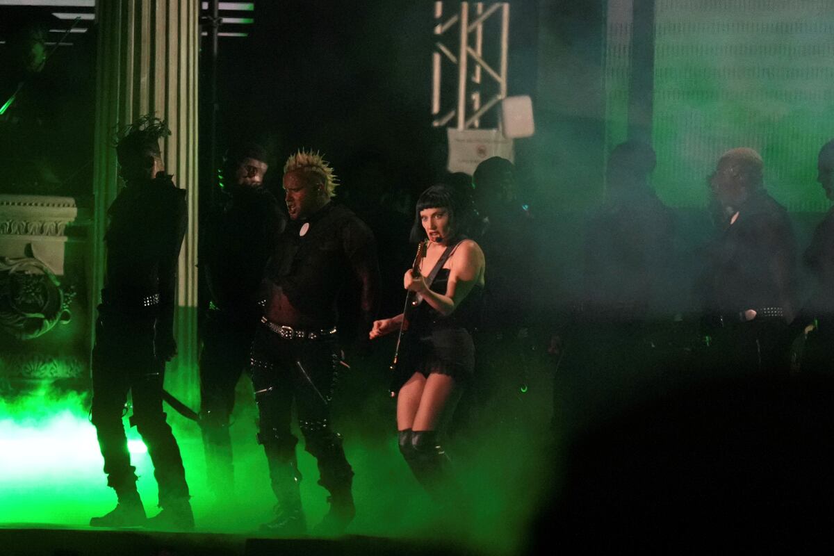 En fotos: el show gratuito de Lady Gaga en Copacabana, in Rio de Janeiro. 3 de mayo de 2025. (AP / Silvia Izquierdo)