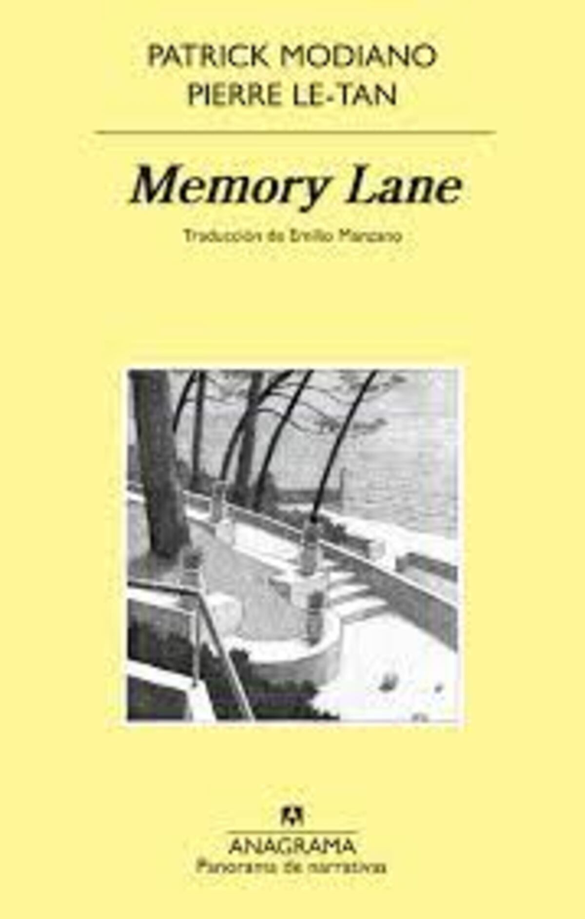 "Memory Lane", de Patrick Modiano y Pierre Le-Tan.