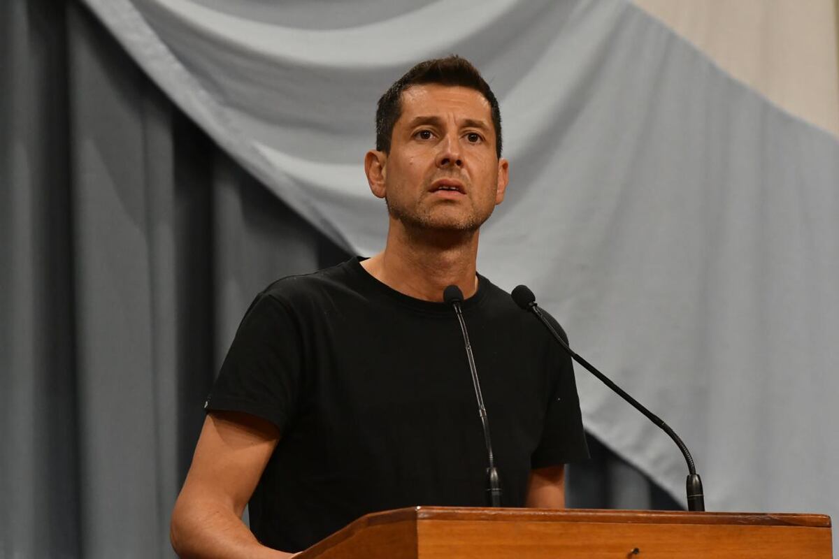 UNRC. Gonzalo Parodi, candidato a intendente de Río Cuarto. (Tomy Fragueiro/La Voz)
