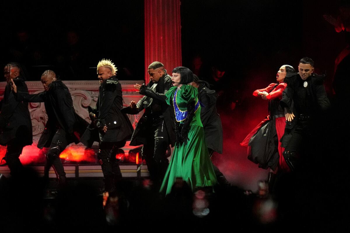En fotos: el show gratuito de Lady Gaga en Copacabana, in Rio de Janeiro. 3 de mayo de 2025. (AP / Silvia Izquierdo)