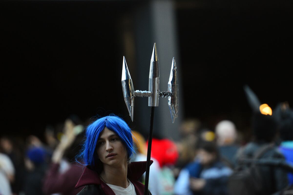Toda la cultura del animé, el cosplay y el geek se dieron cita en la convención CAF en Espacio Quality. Foto Javier Ferreyra