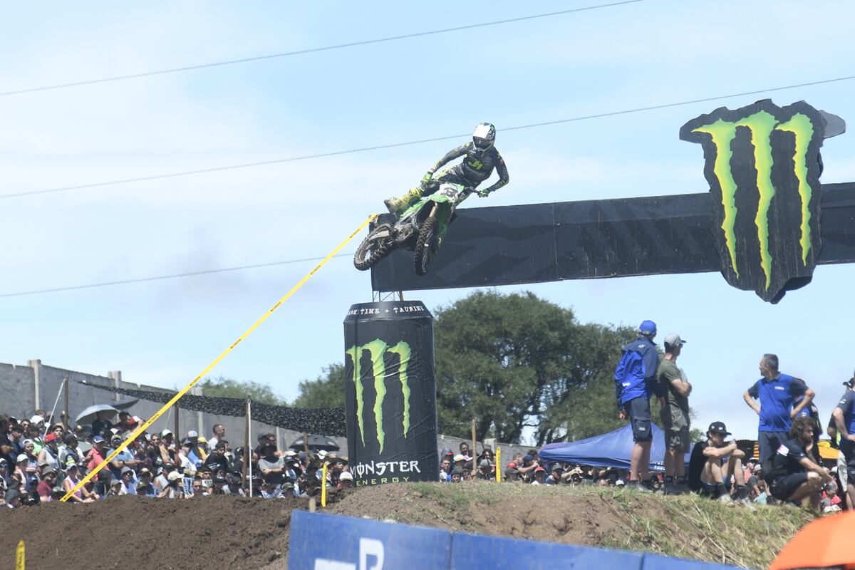 El Infinito Race Track vibra este domingo con las finales del Mundial de motocross en Córdoba. (Ramiro Pereyra / La Voz)