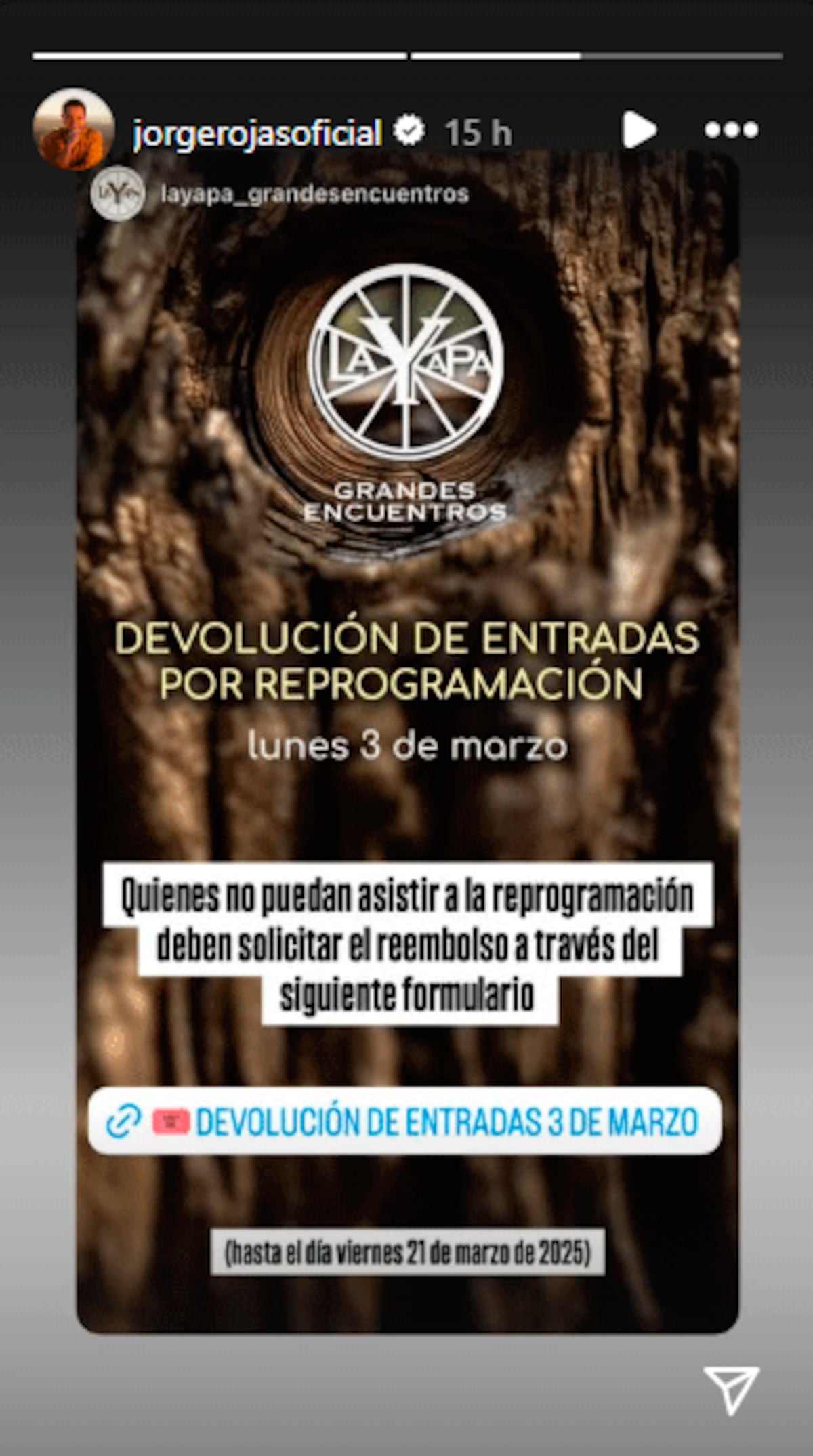 Foto: captura pantalla Instagram.