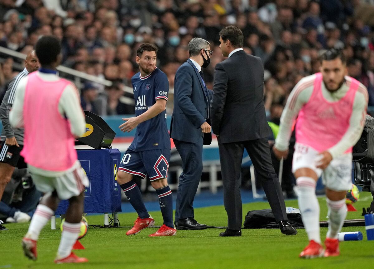 El rosarino se mostró disconforme con la variante de Pochettino / AP.
