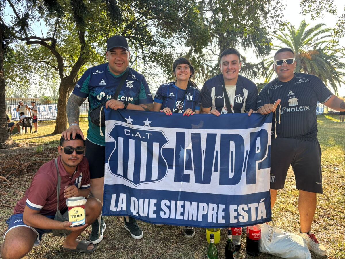 Talleres en Rosario: el tradicional Cara ‘e Cancha. (La Voz)