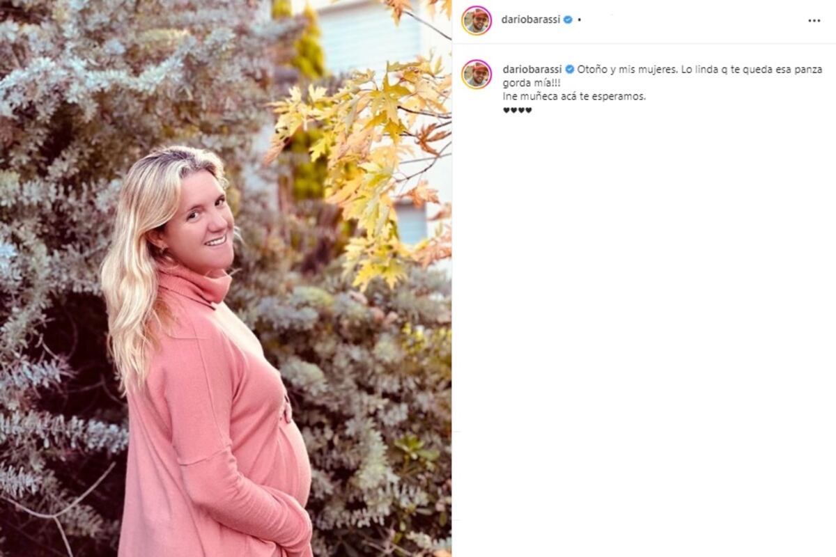 Darío Barassi y su pareja Lucía Gómez Centurión serán padres por segunda vez. (Instagram)