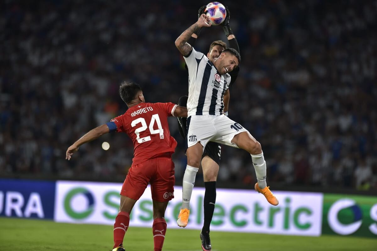 Talleres enfrentó a Independiente en el estadio Kempes por la Liga Profesional. (Facundo Luque / La Voz)