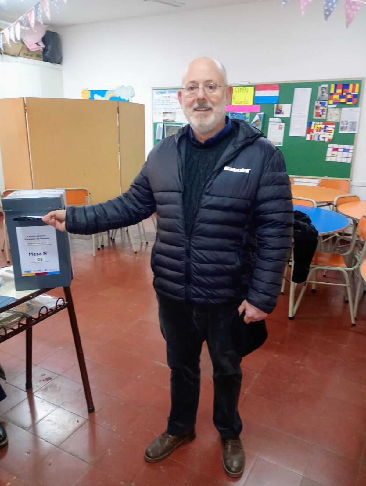 Eduardo Ruiz ganó la elección y será presidente del centro vecinal de barrio Cerro de las Rosas.