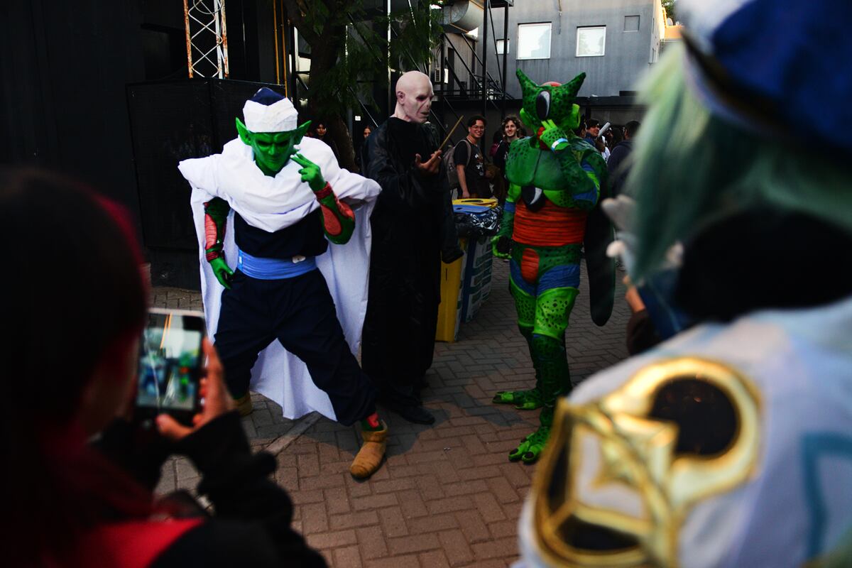 Toda la cultura del animé, el cosplay y el geek se dieron cita en la convención CAF en Espacio Quality. Foto Javier Ferreyra