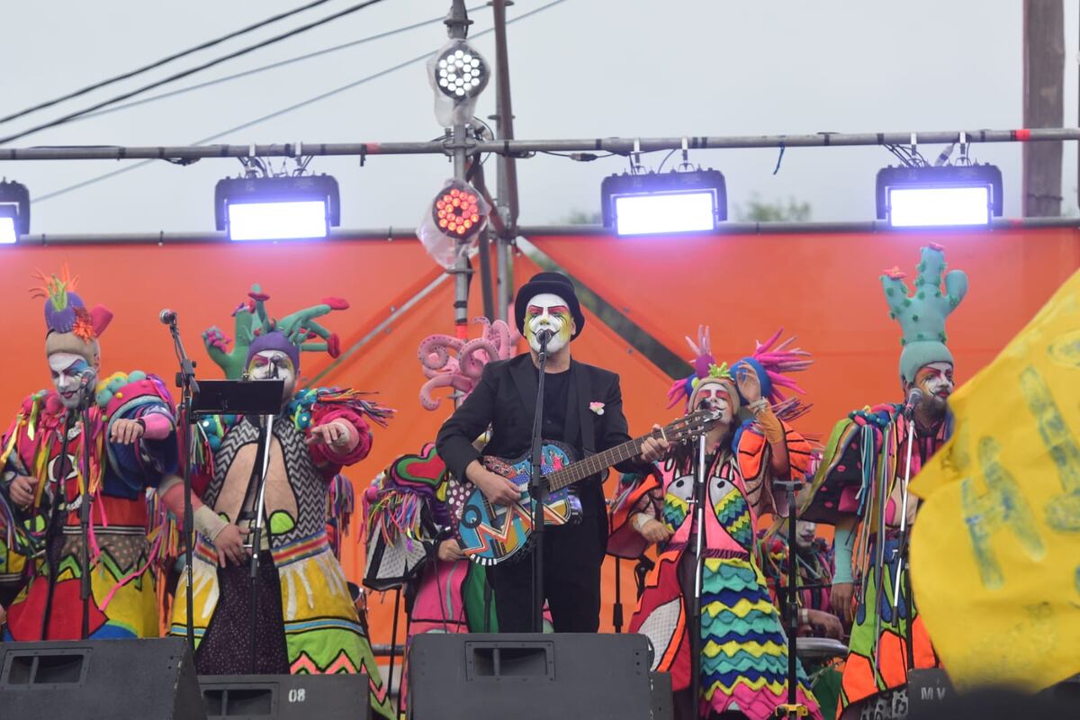 Presentaciónde Agarrate Catalina en Cosquín Rock 2026. (Javier Ferreyra / La Voz)