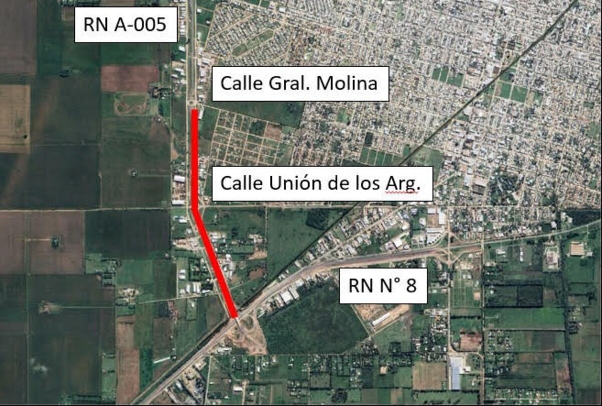 Río Cuarto. El tramo de Circunvalación.