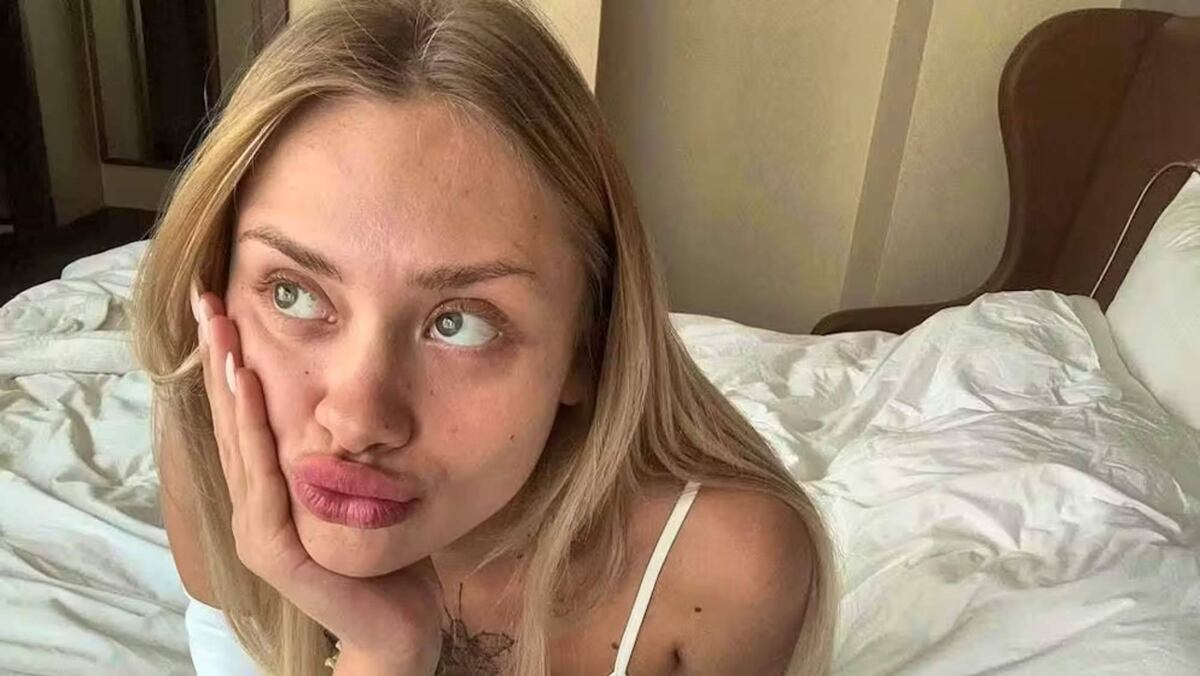 María Kovalchuk, la modelo de OF que apareció con las extremidades rotas tras una fiesta con jeques árabes.