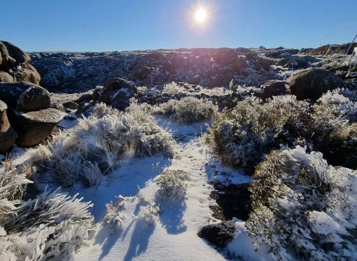 Córdoba. Nevada en Altas Cumbres. (Parador Giulio Cesare)