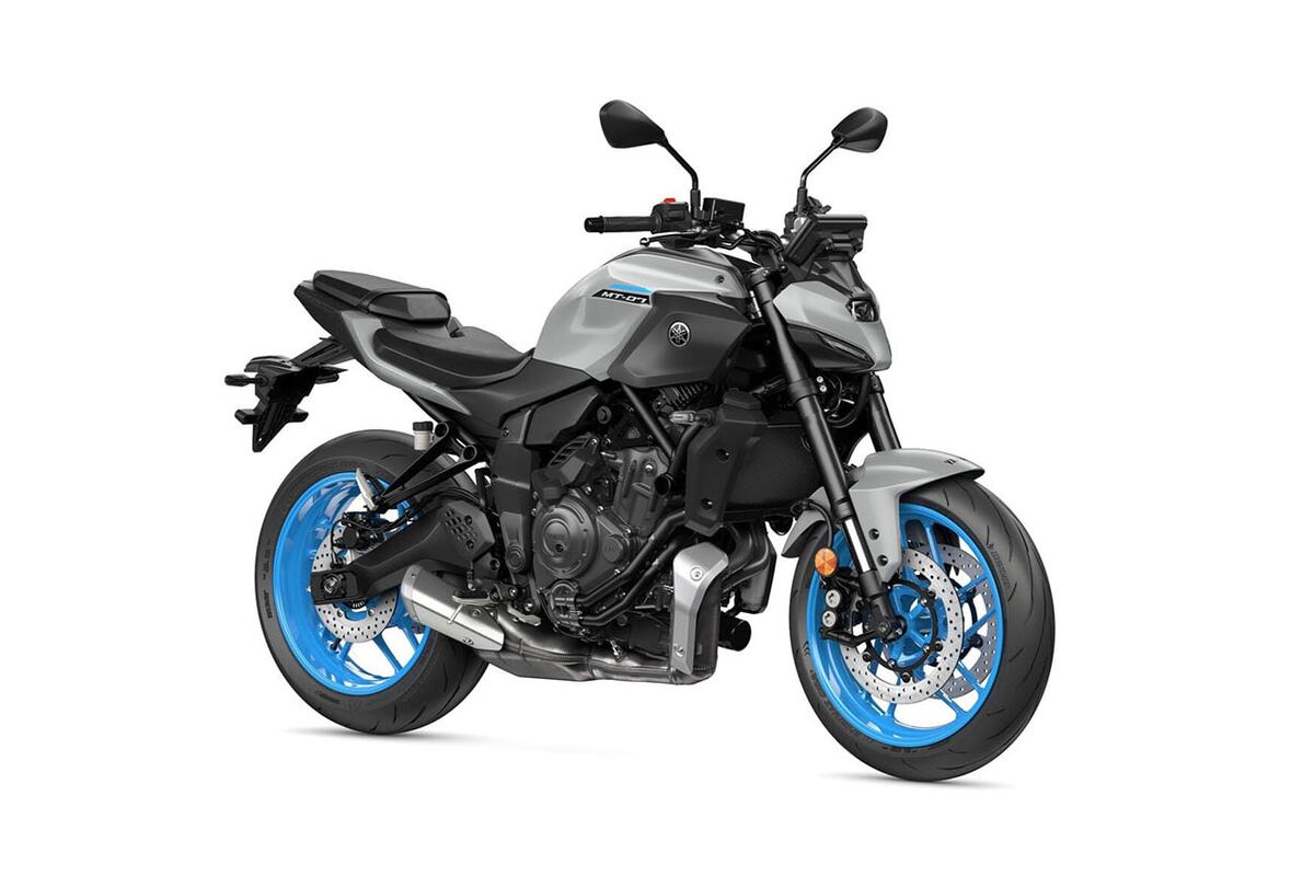 La Yamaha MT-07 se ensambla en Argentina con piezas importadas desde Asia.