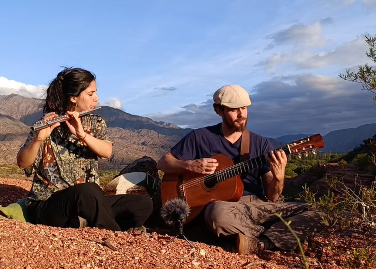 El dúo Para Ir presenta su tercer disco, "La Intihuatana de tu corazón". (Gentileza Para Ir).