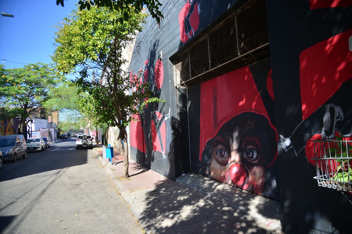 Murales en el Pasaje Pérez. (Pedro Castillo / La Voz)