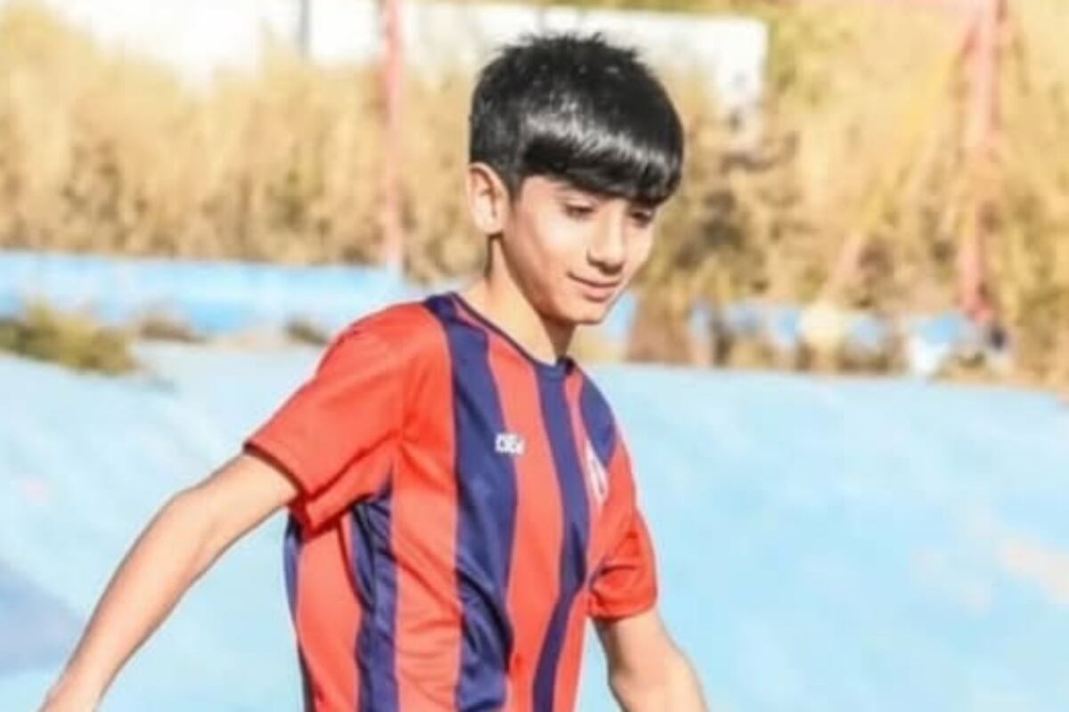 Amadeo Ruiz, el adolescente que falleció en medio de una práctica de fútbol en Córdoba (Gentileza Club Las Flores).