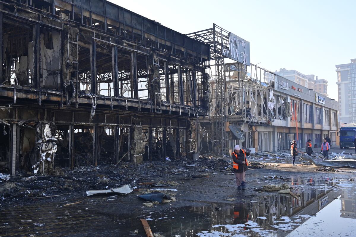 Drones rusos atacaron durante la noche Odesa, en Ucrania (AP)