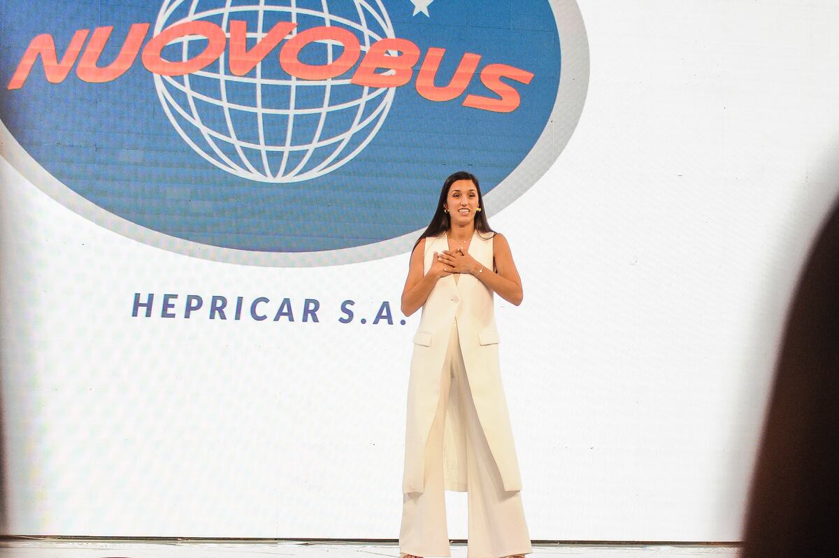 Carola Capizzi, presidenta de Nuovobus. Foto: Federico López Claro.