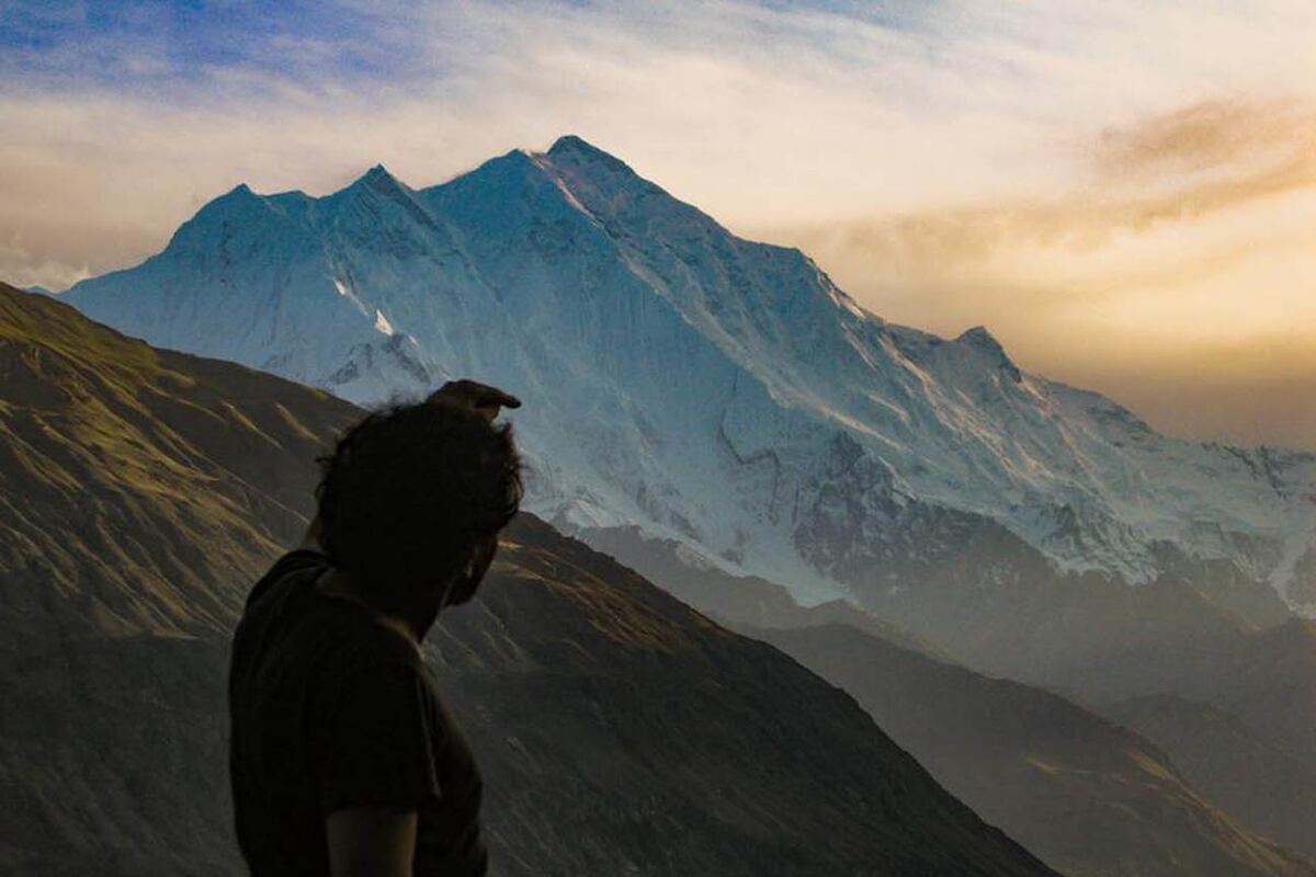 Carretera del Karakorum, hacia las nubes.